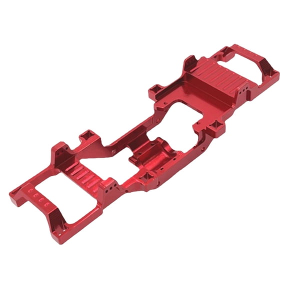 yotijay Fcx24 Metal Upgrade Chassis Sturdy Metal Frame for Fcx24 for Hobby Car Truck Red