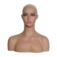 thumbnail image 1 of yotijay Female Mannequin Head Head with Makeup Multifunctional Display Stand for, 1 of 9