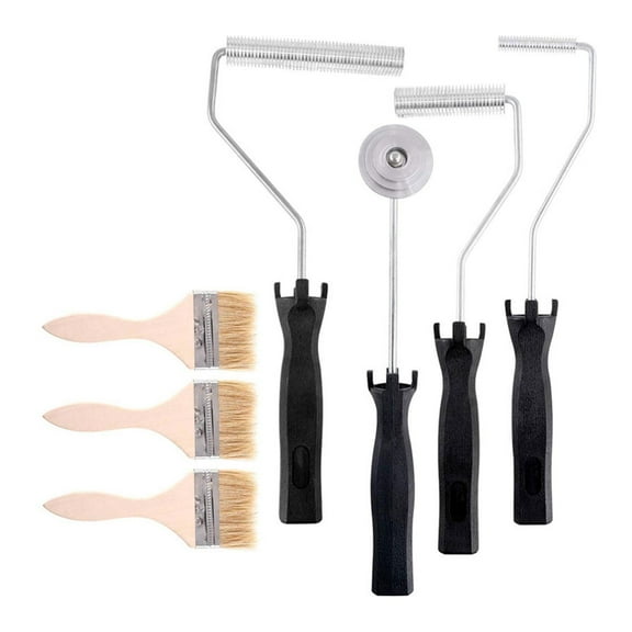 yotijay Fiberglass Roller Tool Bubble Paddle Tool for Boat Home Composite Fiberglass