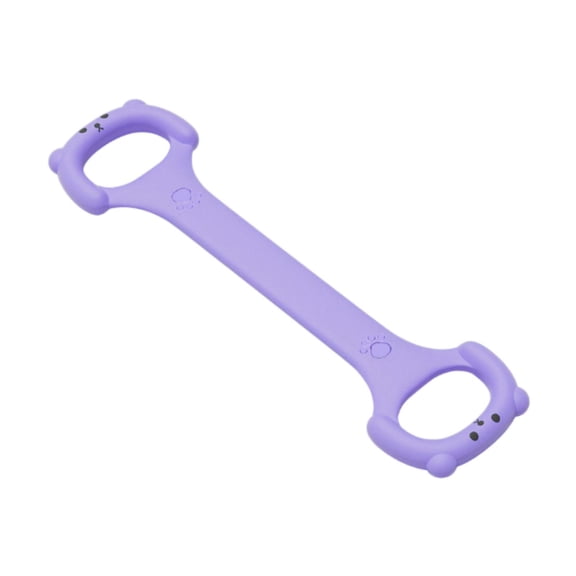 yotijay Figure 8 Fitness Resistance Band Premium Portable Arm Shoulder Exercise for Home Violet