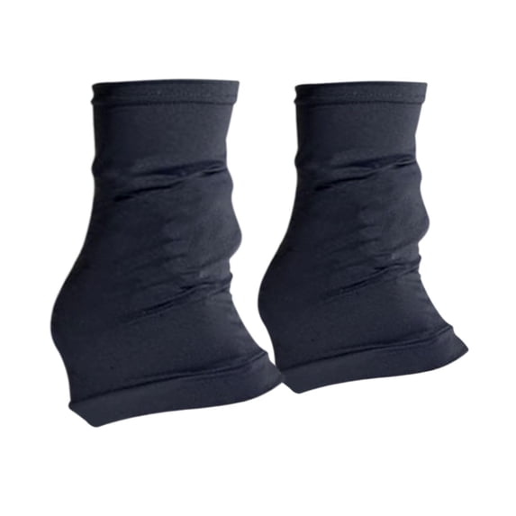 yotijay Figure Skating Leg Warmers Elastic Lightweight Anti Slip for Ice Skate Women No Rhinestones L