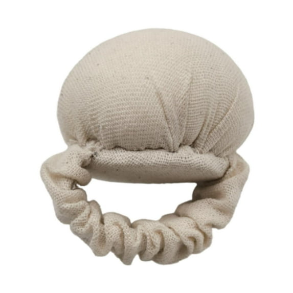 yotijay Finger Pincushion Compact Pin Cushion for Needlework Quilting DIY Craft Beige