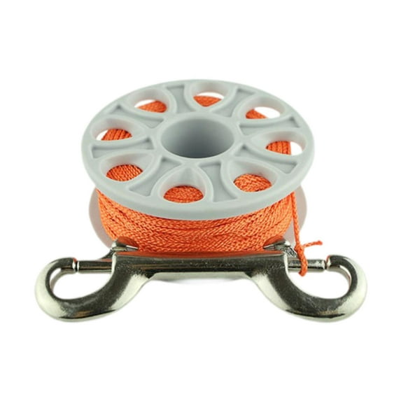 yotijay Finger Spool Braided Nylon Line 98ft for Spearfishing Wreck Technical Diving