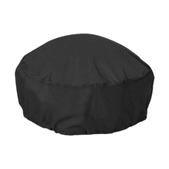 yotijay Fire Cover 210D Oxford Cloth Fireplace Cover Protection for Garden Patio Round 86x86x38cm