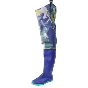 yotijay Fishing Hip Waders Water Resistant Hip Boots Non Slip for Men and Women Bootfoot 43