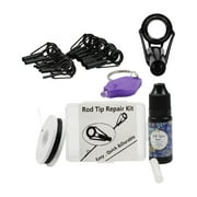 walmart fishing rod tip repair Dr.Fish 33pcs Guide Kit just make sure to bring your Eagle Claw Rod Tip Repair Kit Fishing Reel Eye Repair Fishing