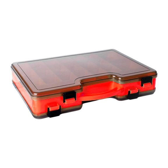 yotijay Fishing Tackle Box Fishing Gear Organizer for Freshwater ing Red