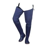 yotijay Fishing Waders Rain Boots Stocking Boots Wading Sock Wear Resistant Water Pants Gardening for Men and Women Fishing Hip Wader 44