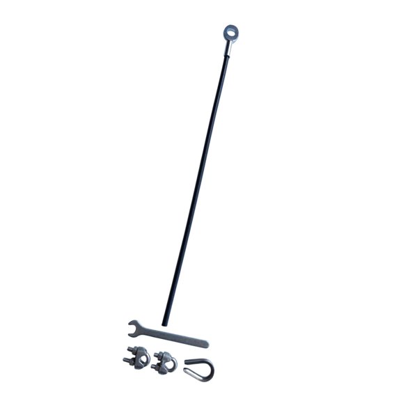 yotijay Fitness Pulley Cable 5mm Attachment Exercise Machine Premium Extension Cable 200 cm