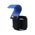 thumbnail image 1 of yotijay Fitness Weight Lifting Hook Padded Wrist Straps for Shrugs Powerlifting Rows Blue, 1 of 8