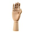 thumbnail image 1 of yotijay Flexible Wooden Hand Model, Wooden Hand, Mannequin, Right Hand, Art, Sketching, Large, 1 of 9