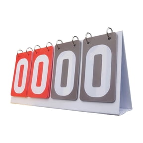 yotijay Flip Number Score Board with 4-Digit Display, Manual Scoreboard, Water-Resistant