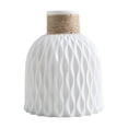 thumbnail image 1 of yotijay Flower Vase Birthday Gift Decorative Vase for Living Room Dinner Table Party White, 1 of 9