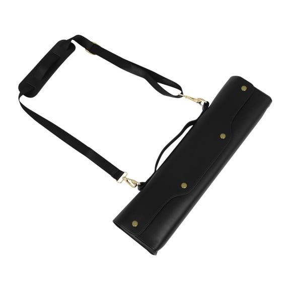 yotijay Flute Bag Lightweight Synthetic Leather Stylish Sturdy Flute Protection Case for 17 Hole