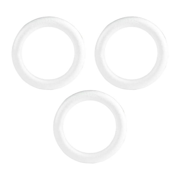 yotijay Foam Wreath Rings Floral Arrangements Creative Ornament Foam Circles for Wedding 300MM