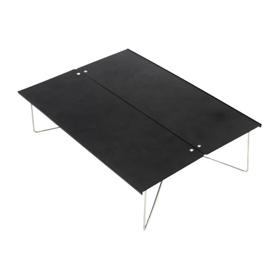 yotijay Folding Table Foldable Camp Table Aluminum Alloy Multipurpose Portable Table for