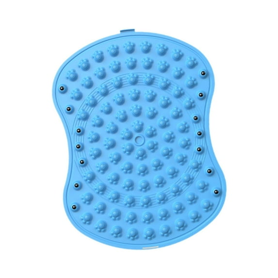 yotijay Foot Massage Mat Comfortable Compact Acupressure Mat for Lawn blue