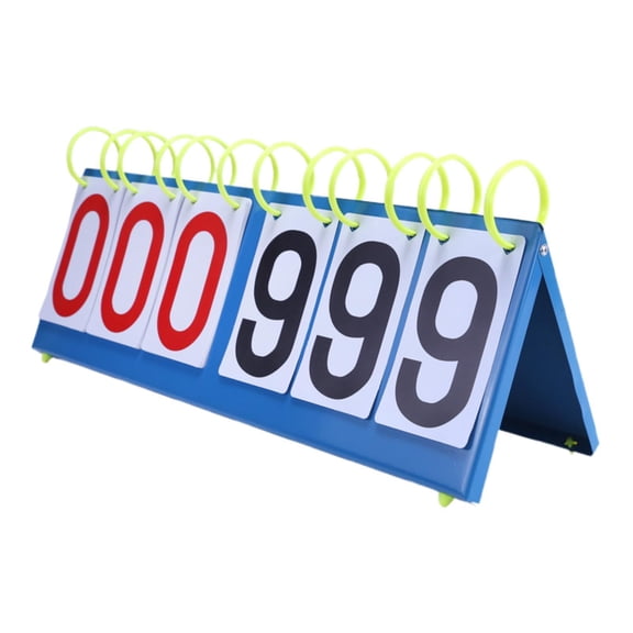 yotijay Football Soccer Substitution Table Score Table Goalkeeper Referee Scoreboard for Five Digit number