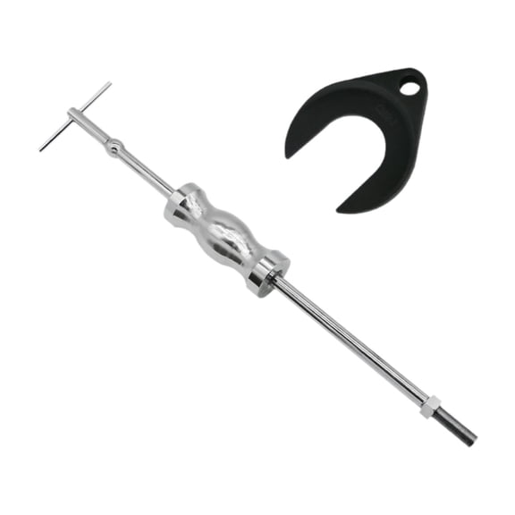 yotijay Front Wheel Drive Axle Puller with 48mm Adapter Sliding Hammer CV Joint Fork