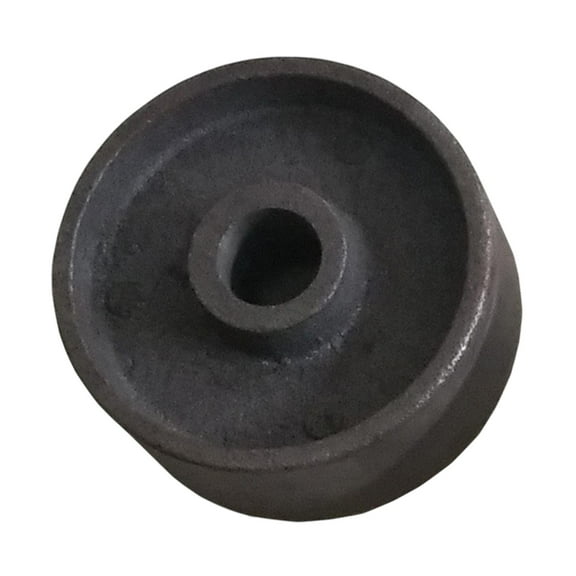 yotijay Front Wheel Metal Caster for 3T Horizontal Floor Jacks Sturdy Accessory 80mm