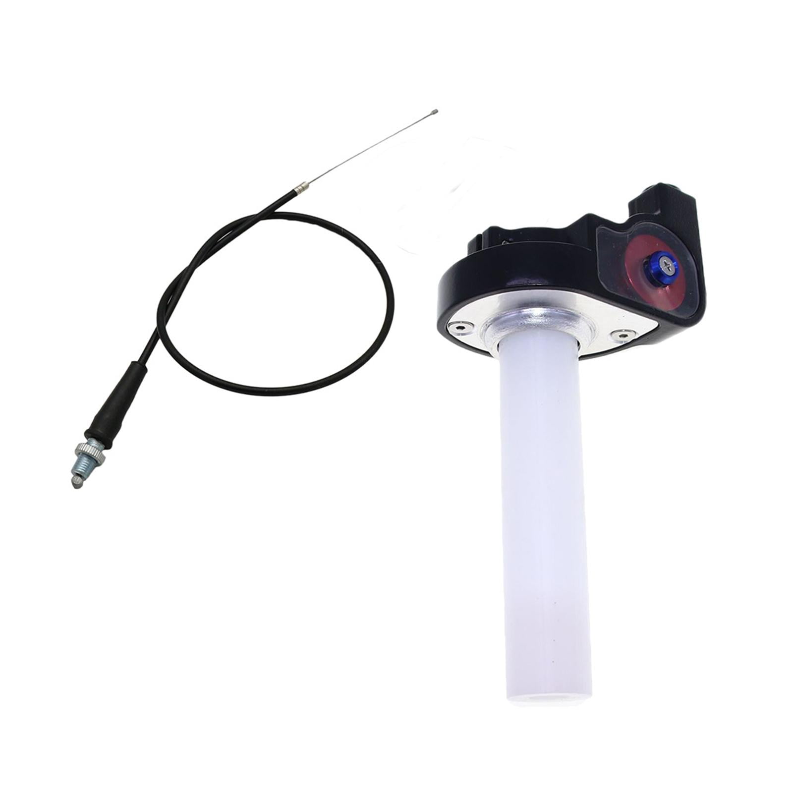 yotijay Generic 22mm Twist Throttle Grip and Cable Accessory Easily Install for Dirt