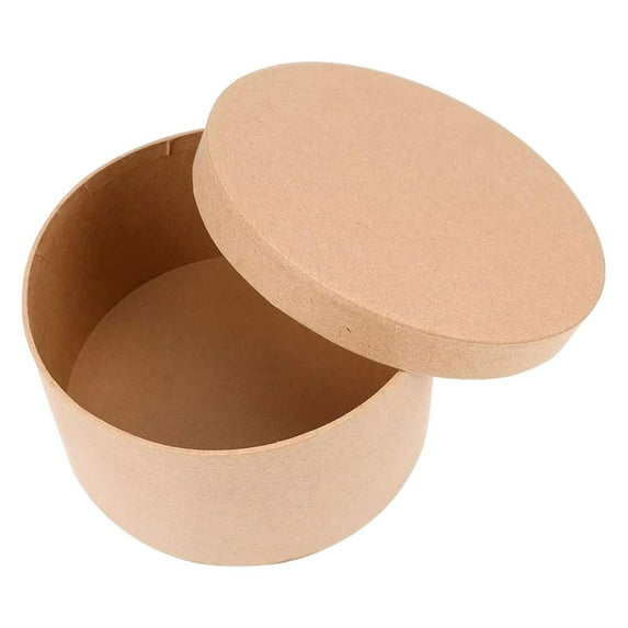yotijay Gift Box Cookie Container DIY Box Multifunctional Paper Mache Box Gift Packaging Size XL