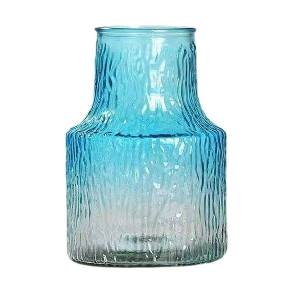 yotijay Glass Flower Vase Container Flower Jug for Apartment Table