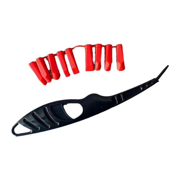 yotijay Glass Glue Angle Scraper Caulk Remover Tool for Wall Corner Floor Tile Joint