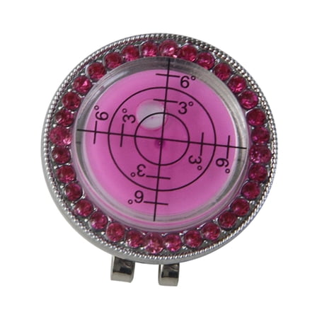 yotijay Golf Ball Marker Green Reader Putting Green Reading Aid Golf Course Accessories Pink