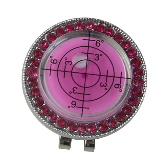 yotijay Golf Ball Marker Green Reader Putting Green Reading Aid Golf Course Accessories Pink