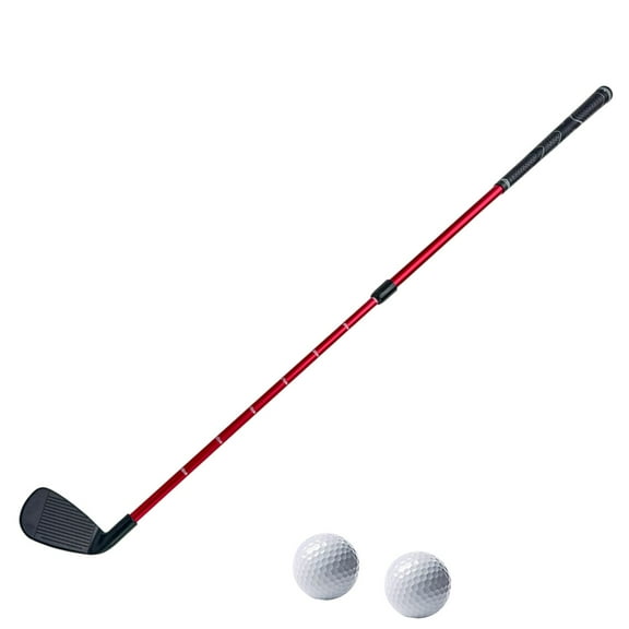 yotijay Golf Chipper Club Golf Wedge Equipment with Balls Accessory Lightweight Practice Red