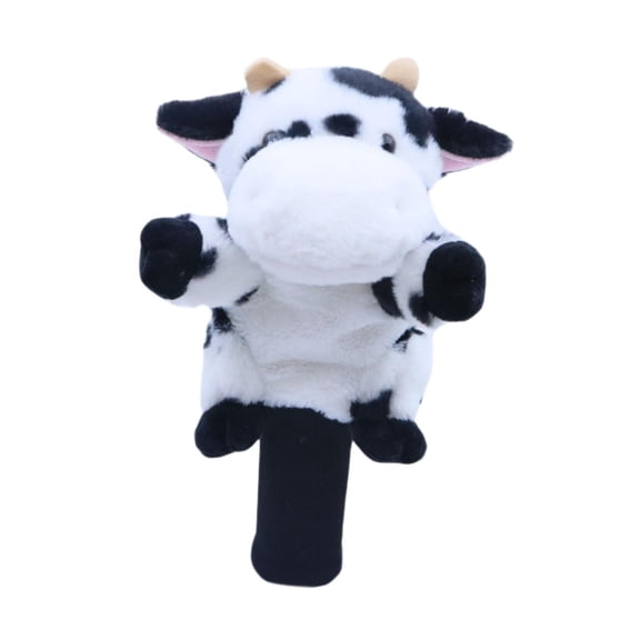 yotijay Golf Club Driver Head Cover Cartoon Portable Funny Golf Enthusiasts Gift Scratch Cow