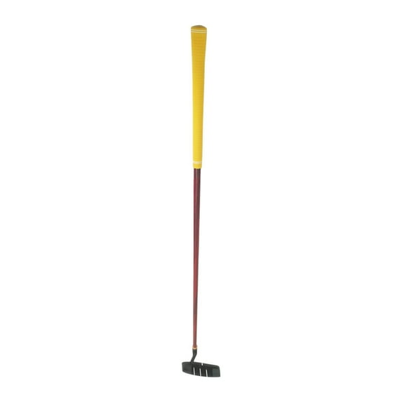 yotijay Golf Putter Golf Putting Practice Aid Golf Putting Club for Lawn Yard Garden Yellow