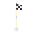 thumbnail image 1 of yotijay Golf Putting Green Flag and Hole Cup Backyard Portable Practice Putting for Yard Black White, 1 of 9