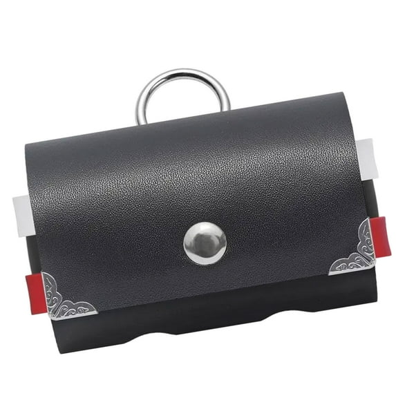 yotijay Golf Waist Bag Golf Ball Bag Organizer Multifunctional Storage Pouch for Fathers Black