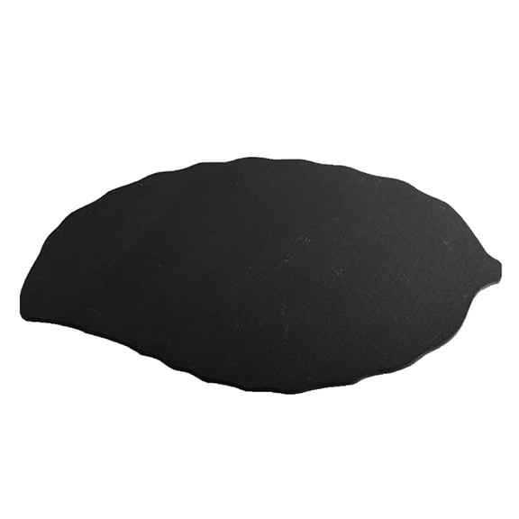 yotijay Gourmet Serving Platter Dinner Plate Convenient Dessert Plate Slate Cheese Board 28x14cm