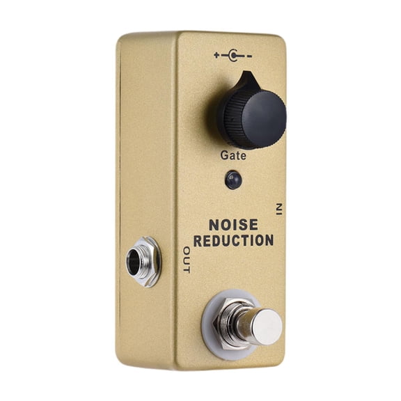 yotijay Guitar Noise Gate Pedal Guitar Tuning Tool Single Knob Control up to 26 dB Noise