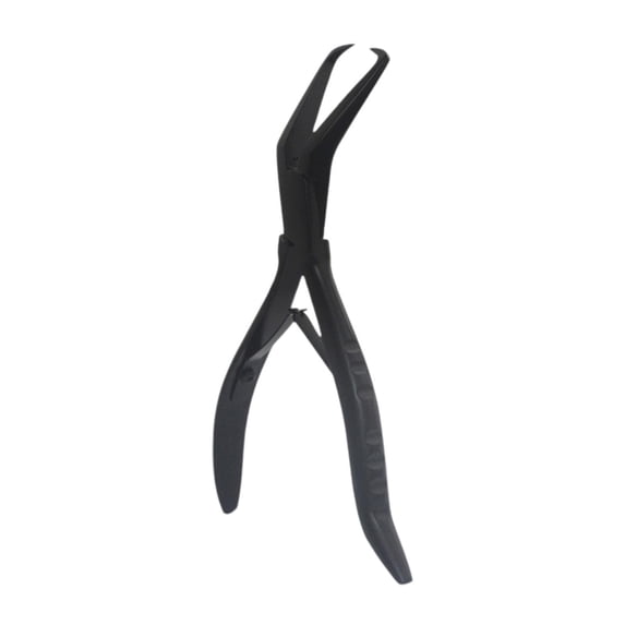 yotijay Hair Extension Tool Bead Remover Plier for Salon Hair Extension Barber Shops Black