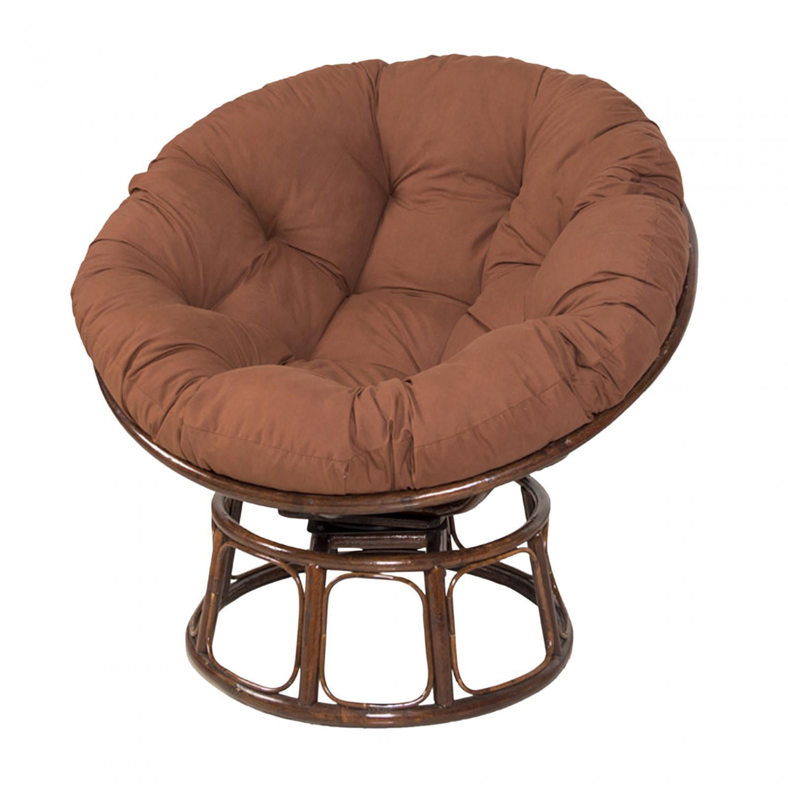 yotijay Hammock Chair Cushion Egg Chair Cushion for Hanging Beds Indoor or Outdoor Swing Brown