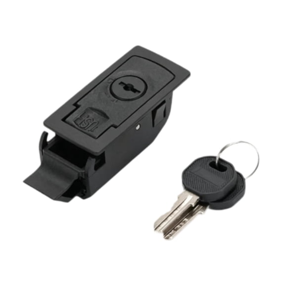 yotijay Hand Operated Compression Latch, Metal Lever Lock, Easy to Use, Flush Mount Trigger Latch for Automotive RV Trailers Marine