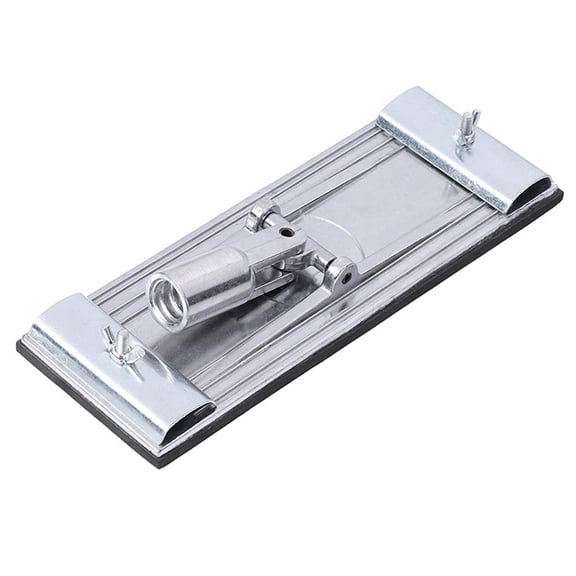 yotijay Hand Sander Holder , Aluminum Alloy Sander Tool Handheld Tool Grinding Polish Tool for Drywall Walls ,Wood ,