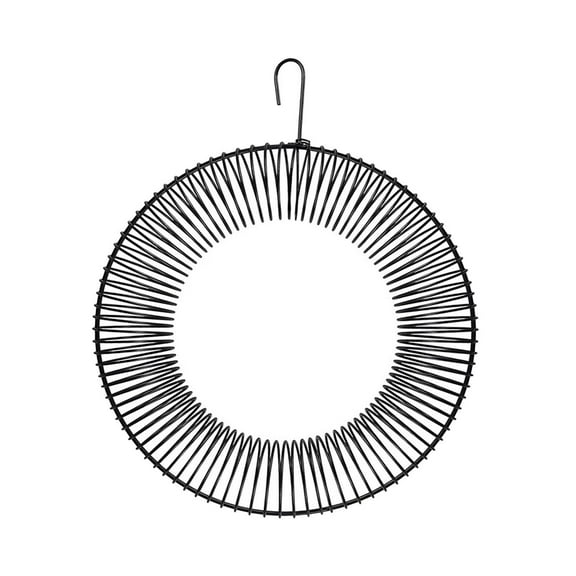 yotijay Hanging Peanut Wreath Bird Feeder Portable Sturdy Premium Attracting Birds
