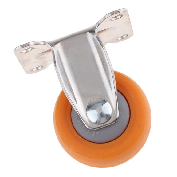 yotijay Heavy Duty Fixed Plate Nylon Furniture Casters - Strong and Durable Model 1.5 Inch