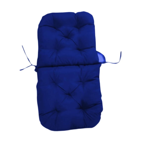 yotijay High Back Chair Cushion Rocking Chair Cushion Patio Seat Cushion for Living Room Blue