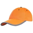thumbnail image 1 of yotijay High Visibility Baseball Cap Bright Neon Color Washable Casual Halloween Cap for Orange, 1 of 9