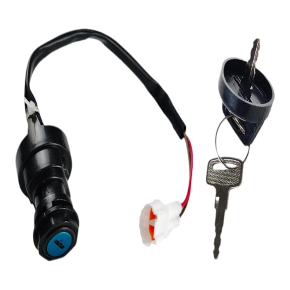 yotijay Ignition Key Switch Key Starter Switch for ATV Moped Scooter Mini Bikes