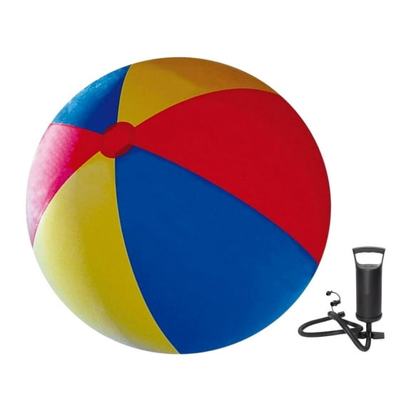 yotijay Inflatable Beach Ball Novelty Pool Ball Event Party Outdoor Activity Games Extra Diameter 100CM