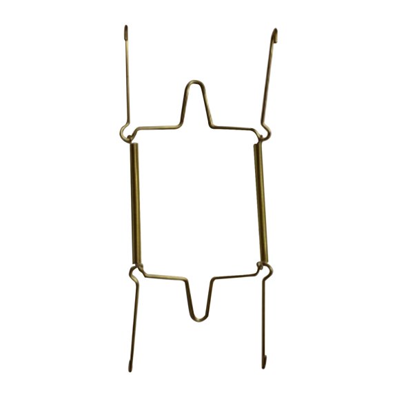 yotijay Invisible Wall Hanging Plate Hook Hangers Dish Display Holder Linear 14'' 14 inch