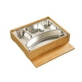 thumbnail image 1 of yotijay Japanese Bento Box Traditional Snack Serving Box Tableware Bowl Lunch Box for A, 1 of 9