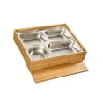 thumbnail image 1 of yotijay Japanese Bento Box Traditional Snack Serving Box Tableware Bowl Lunch Box for B, 1 of 9